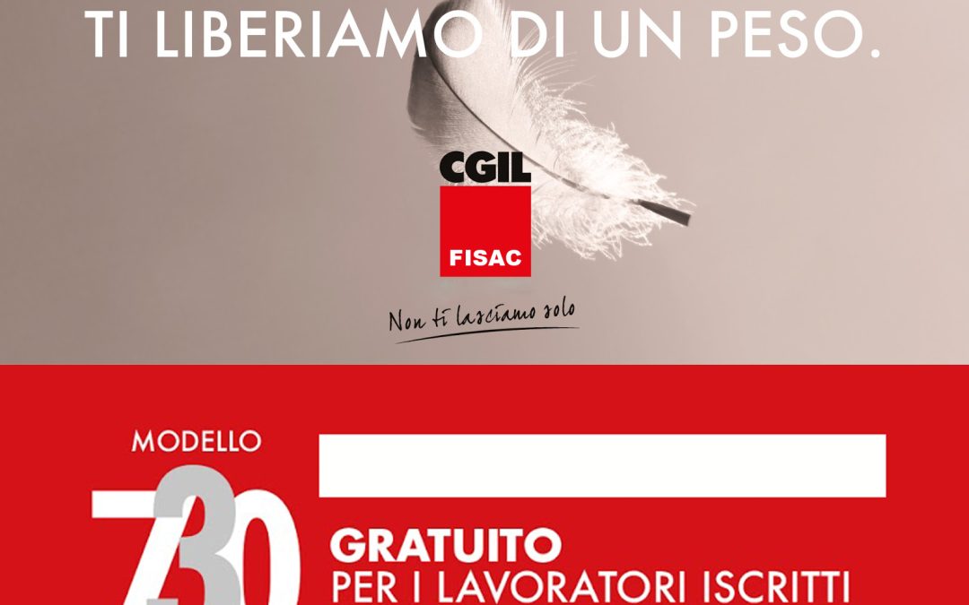 730 gratis? Si, con la FISAC!